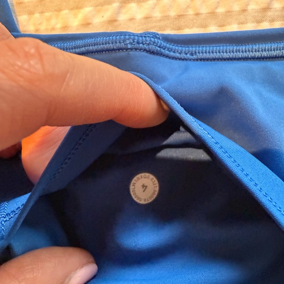 Lululemon athletica Fast & Free Cobalt Blue Leggings - Picture 2 of 9